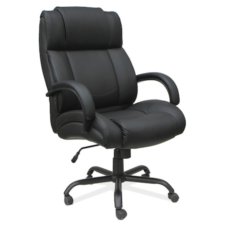 Officesource OS Big & Tall Collection Big and Tall High Back Chair with Black Base 11667LBK